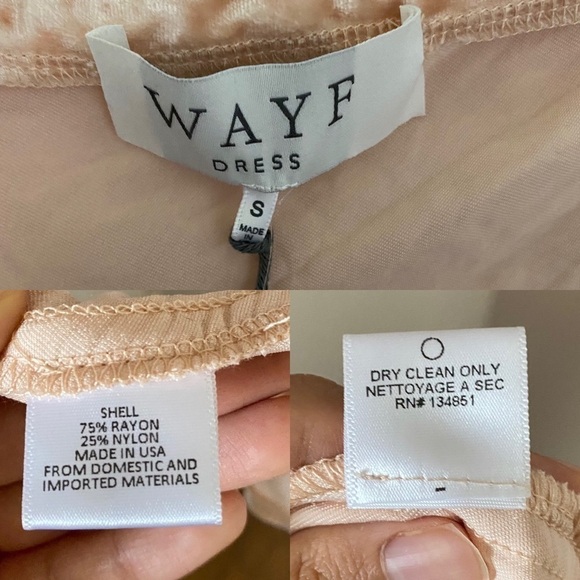 WAYF Velvet Dress - Picture 6 of 9